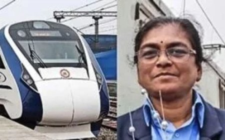এছিয়াৰ ভিতৰত প্ৰথম মহিলা Loco Pilot সুৰেখা যাদৱ