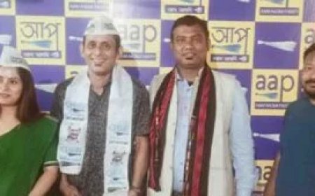 Life Of A Driver গ্ৰন্ঠ খনৰ লেখক ৰূপম দত্তই যোগদান কৰিলে আম আদমি পাৰ্টীত