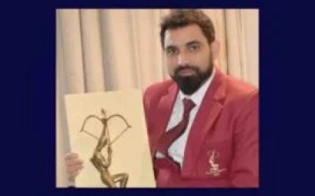ক্ৰিকেটাৰ মহম্মদ চামিয়ে অৰ্জুন বটা লাভ কৰিলে ৰাষ্ট্ৰপতি দ্ৰুপদি মূৰ্মুৰ পৰা।
