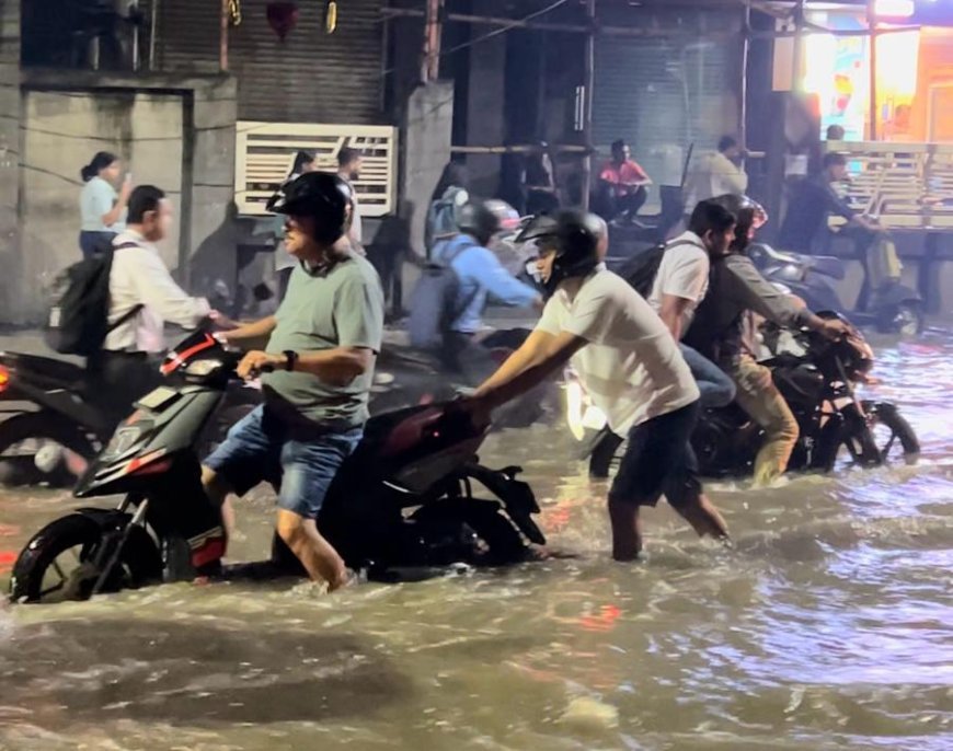 কৃত্ৰিম বানৰ বাবে মহানগৰ আৰক্ষীয়ে গুৱাহাটীৰ জলমগ্ন এলেকাবোৰৰ বিকল্প ৰাস্তা ব্যৱহাৰত গুৰুত্ব আৰোপ কৰিছে