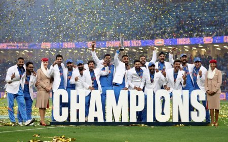চেম্পিয়নছ ট্ৰফী জয়ৰ বাবে বিচিচিআইয়ে টীম ইণ্ডিয়াক প্ৰদান কৰিলে নগদ ৫৮ কোটি টকাৰ পুৰস্কাৰ