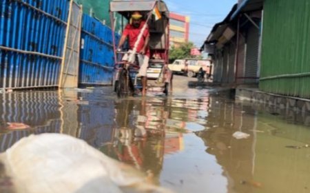 পুনৰ কৃত্ৰিম বানত ডুবিল গুৱাহাটী মহানগৰ