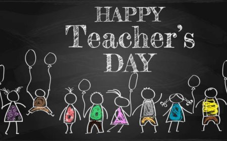 Today is Teacher's Day