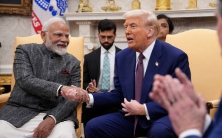 Prime Minister Narendra Modi turned 75. Trump wishes him happy birthday at midnight.