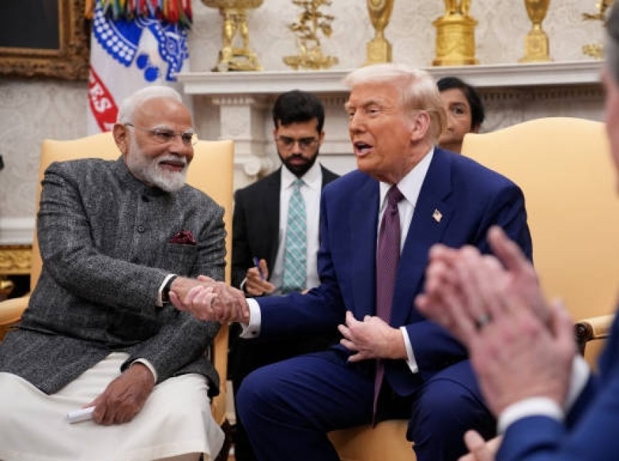 Prime Minister Narendra Modi turned 75. Trump wishes him happy birthday at midnight.