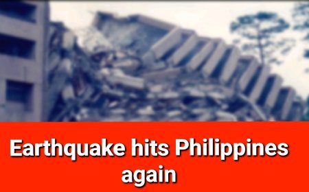 Earthquake hits Philippines again