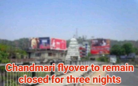 Guwahati's Chandmari flyover to remain closed for three nights
