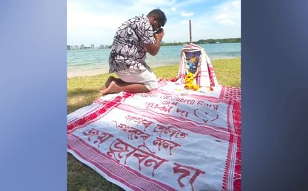 Pathsala Youth Pays Tribute to Zubeen Garg in Singapore | The Place Where the Icon Breathed His Last