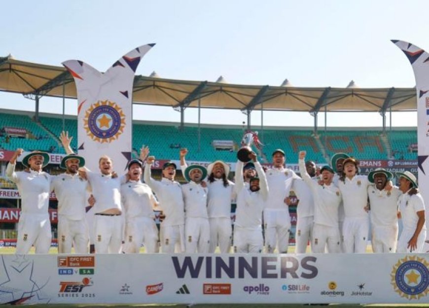 Victory for South Africa! India lost by 408 runs at home