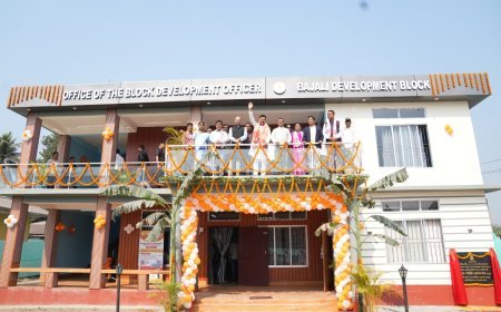 Bajali Development Block Wins National Panchayat Award Money Rs. 25 Lakh Utilized for Construction of New Office Building